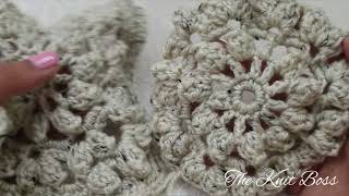 Crochet Granny Square TheKnitBoss [upl. by Annoyt856]