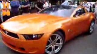 Giugiaro Ford Mustang and Lamborghini Murcielago LP640 at GoodWood [upl. by Gawen685]