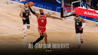 LEBRON amp AD  2024 ALLSTAR GAME HIGHLIGHTS [upl. by Iohk684]