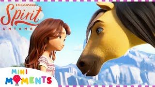 A Race To Freedom 🏇  Spirit Untamed  Extended Preview  Movie Moments  Mini Moments [upl. by Essinger256]