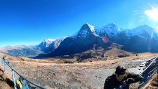 360° Aussicht auf dem Lauberhorn [upl. by Bibbye825]