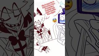 😅alastor vox hazbinhotel [upl. by Eilsil]