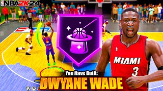 This PRIME Dwyane Wade Build is UNDERRATED on NBA 2K24 [upl. by Odnamra170]