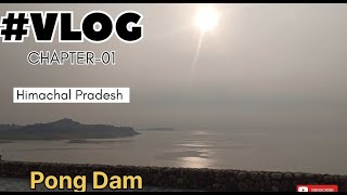 Pong Dam Himachal Pradesh🏔️ chal diye Nurpur😀 Part1 [upl. by Olav]