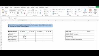 Learning with Matz  Excel  DropdownFelder nach Zellwert eingefärbt [upl. by Ardnuasac173]