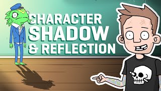 Add character shadow  reflection QUICK AFTER EFFECTS [upl. by Swiercz]