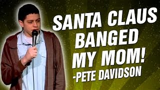 Pete Davidson Santa Claus Banged My Mom  June 13 2011 Part 2 babypete Stand Up Comedy [upl. by Asenav315]