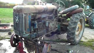 Perkins P6 Fordson E27N Running [upl. by Enyawud]