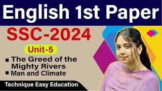 Pretest Exam Preparation । SSC 24 I English 1st paper I Unit 5 I Nature and Environment Lesson 1amp3 [upl. by Abekam]