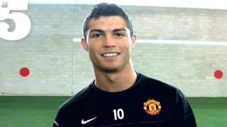 Cristiano Ronaldo Freestyle Skills  5 Players Lounge [upl. by Aidahs]