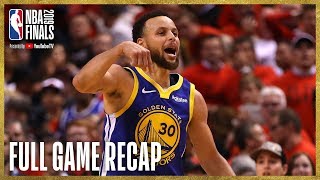 WARRIORS vs RAPTORS  Unbelievable Finish at Scotiabank Arena  NBA Finals Game 5 [upl. by Fredrika]