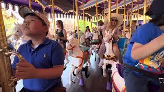 Disneyland Park King Arthur Carrousel🫏Horse🐴Horse [upl. by Ennahtur162]