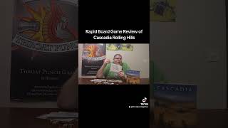 Rapid Board Game Review of Cascadia Rolling Hills [upl. by Vinny]