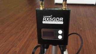 Lumenier RX5GDR Diversity Receiver 58ghz ground station [upl. by Asaeret]