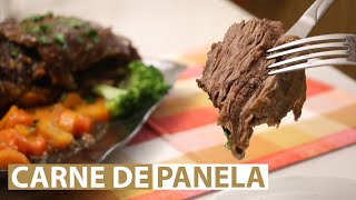 CARNE DE PANELA PEÇA INTEIRA  MACIA E DESFIANDO 🥕🐇 [upl. by Susumu]