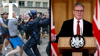 Keir Starmer Rioters will feel ‘full force of the law’ [upl. by Welby]