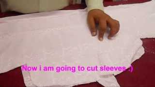 Simple Salwar Kameez Cutting MethodEasy And Quick Kameez Cutting Tutorial [upl. by Abehsat]