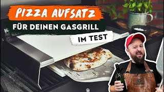 Burnhard Pizzaaufsatz für den Gasgrill im TEST  Produktvorstellung [upl. by Cower]