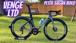 SPECIALIZED SWORKS VENGE LIMITED EDITION PETER SAGAN MIRROR FRAME CLX RAPIDE SL7 [upl. by Achorn226]