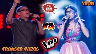 Franser Pazos vs Ybon  Creo En Mi  La Voz Kids [upl. by Dragelin]