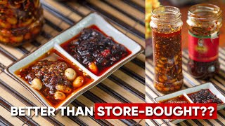 How To Make Proper Chili Oil  NEXT LEVEL Chili Crisp Oil  Chinese Smokey Flavoured Oil 辣椒油 [upl. by Ranitta]