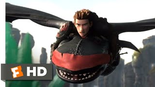 How to Train Your Dragon 2  Rescuing Toothless Scene  Fandango Family [upl. by Tada]