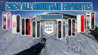 2024 Favorite All Mountain Snowboards from The Good Ride [upl. by Nadual]