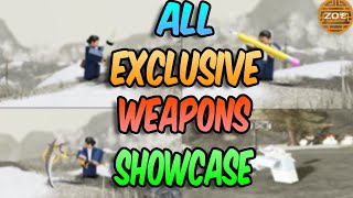 EVERY EVENT EXCLUSIVES IN ZOぞ FULL SHOWCASE  Roblox ZOぞ [upl. by Abbate]