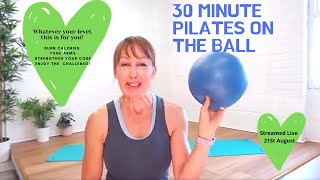 30 Minute Pilates with the Mini Ball  Mixed Ability Workout [upl. by Otilesoj594]