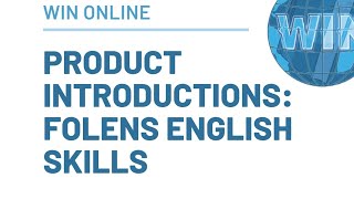 WIN Online  Product Introductions  Folens English Skills [upl. by Gretel149]