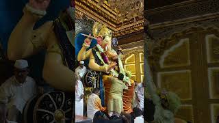 Lalbaugh cha Raja charan darshan 2024 ganeshchaturthi ganpati lalbaughcharaja [upl. by Spence]