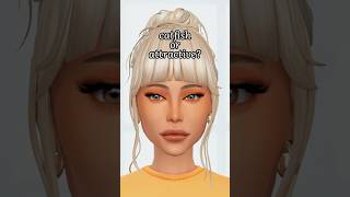 catfish or attractive😳 how many did you get right😳 sims4 thesims4 sims [upl. by Neesay]