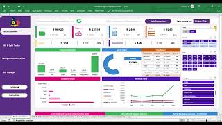 Best Budget Planner 2024  Excel Template All in One [upl. by Maighdlin]