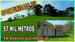 VendidoSítio com 57 MIL METROS com benfeitorias e ÓTIMA LOCALIZAÇÃO Rancho Queimado [upl. by Ynogoham509]