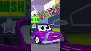 Sport Car Racing Car for Kids shorts rhymes vehicles [upl. by Busiek]