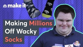 The MultimillionDollar Crazy Sock Business Run By A 22YearOld With Down Syndrome [upl. by Roseline]