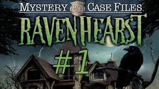 Mystery Case Files Ravenhearst Walkthrough part 1 [upl. by Akerdnuhs]