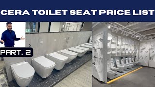 CERA toilet seat price list  best commode toilet in india sanitaryware [upl. by Curren]