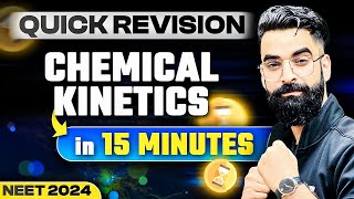 Chemical Kinetics in 15 Minutes🔥Quick Revision  Wassim bhat  NEET 2024 [upl. by Gresham]