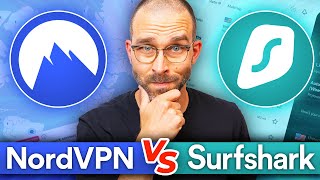 NordVPN vs Surfshark  Which is the best everyday VPN [upl. by Nawad475]