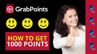 GrabPoints  How to get 1000 points fast and easy and withdraw money via Paypal [upl. by Theola]