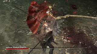 Parrying Malenia with the Deflecting Hardtear No Damage [upl. by Patnode]