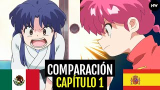 Ranma 12 Doblaje Latino vs Castellano Capítulo 1 [upl. by Eisej]