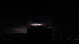 Lightning Storms Over London lightning nature thunderstorm storm thunder drone london [upl. by Uhej]