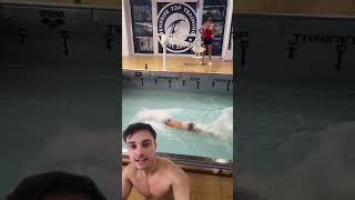 SO trainieren OLYMPISCHE SCHWIMMER😳🤯 schwimmen training fitness [upl. by Eibo]