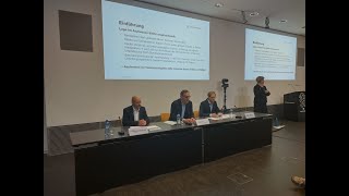 Medienkonferenz «Aktuelles aus dem Asylbereich» [upl. by Naejarual660]