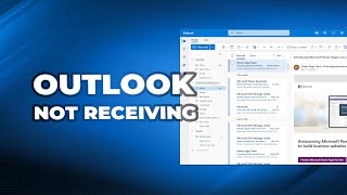 How to Fix Outlook Not Receiving Emails  5 Ways [upl. by Chen]