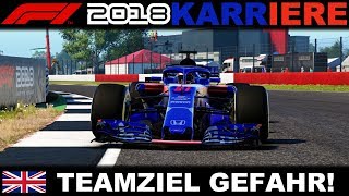 PODIUM PFLICHT WEGEN TEAMZIEL  FORMEL 1 2018 KARRIERE GROßBRITANNIEN 052German [upl. by Alburg]