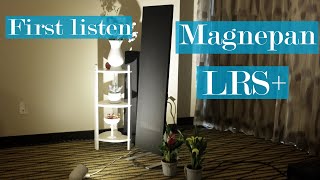 First Listen Magnepan LRS and dipole Ultra Wideband Bass System prototype [upl. by Liemaj]