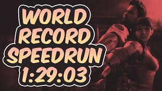 Resident Evil 5  New Game PRO Speedrun  12903  WORLD RECORD [upl. by Naerad705]